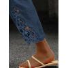 imageAcelitt Women Casual Lightweight Drawstring Elastic Waist Pants with Pockets SXXLBlue