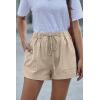 imageAcelitt Women Comfy Drawstring Casual Elastic Waist Pocketed ShortsS3XLCkhaki