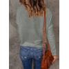 imageAcelitt Womens Casual Lightweight Long Sleeve Crewneck Knit Shirts Tops SXXLGray