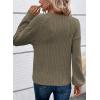 imageAcelitt Womens Fall Long Sleeve Tunic Tops Casual Crew Neck Dressy Shirt Lace Patchwork Blouses Pullover SweatersGreen