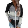 imageAcelitt Womens Casual Long Sleeve Zip Up Hooded Sweatshirts Hoodies with Pockets SXXL
