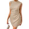 Z-khaki Polka Dots