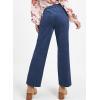 imageAcelitt Womens Casual Winter Straight Leg Elastic Waist Corduroy Pants with Pockets SXXL3 Blue