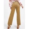 imageAcelitt Womens Casual Winter Straight Leg Elastic Waist Corduroy Pants with Pockets SXXL3 Khaki