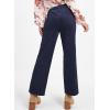 imageAcelitt Womens Casual Winter Straight Leg Elastic Waist Corduroy Pants with Pockets SXXL3 Navy Blue