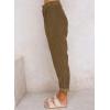 imageAcelitt Womens Elastic Waist Straight Leg Corduroy Pants with Pockets S2XL1a Brown