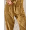 imageAcelitt Womens Elastic Waist Straight Leg Corduroy Pants with Pockets S2XL1c Khaki