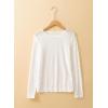 imageAcelitt Womens Long Sleeve Sheer Mesh Tops See Through Lace Blouse ShirtsSXXLFloral White