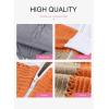 imageAcelitt Womens Casual Long Sleeve Zip Up Hooded Sweatshirts Hoodies with Pockets SXXLOrange