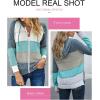 imageAcelitt Womens Casual Long Sleeve Zip Up Hooded Sweatshirts Hoodies with Pockets SXXLSky Blue