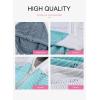 imageAcelitt Womens Casual Long Sleeve Zip Up Hooded Sweatshirts Hoodies with Pockets SXXLSky Blue