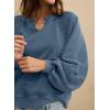 imageAcelitt Women Casual Long Sleeve Crewneck Sweatshirts Pullover TopsSXXLBlue