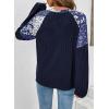 imageAcelitt Sweaters for Women V Neck Casual Knit Long Sleeve Tops Lightweight Pullover Clothes Fall Fashion Outfits 2025Bluing
