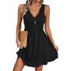 imageAcelitt Womens Casual Summer Sleeveless Dress SXXLBlack