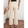 image:imageAcelitt Women Casual Elastic Waist Pants with Pockets SXXLApricot