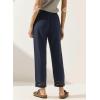 image:imageAcelitt Women Drawstring Elastic Waist Pants with Pockets SXXLBlue