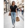 image:imageAcelitt Womens Sweater Vest Crew Neck Cap Short Sleeve Casual Loose Fit Knit Pullover Tops Oversized Sleeveless Tank TopChicory Coffee