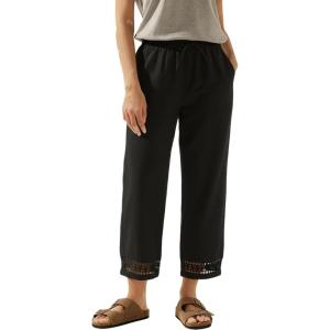 image:imageAcelitt Women Drawstring Elastic Waist Pants with Pockets SXXLBlack