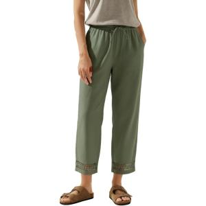 image:imageAcelitt Women Drawstring Elastic Waist Pants with Pockets SXXLGreen