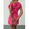 image:imageAcelitt Womens Summer Floral Off Shoulder DressSXXLRose