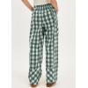 image:imageAcelitt Women Checkered Pants with Pockets SXXLGreen