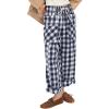 image:imageAcelitt Women Checkered Pants with Pockets SXXLBlue