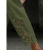 image:imageAcelitt Women Casual Lightweight Drawstring Elastic Waist Pants with Pockets SXXLLight Green