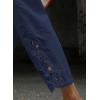 image:imageAcelitt Women Casual Lightweight Drawstring Elastic Waist Pants with Pockets SXXLNavy Blue