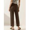 image:imageAcelitt Women Drawstring Elastic Waist Pants with Pockets SXXLCoffee