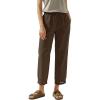 image:imageAcelitt Women Drawstring Elastic Waist Pants with Pockets SXXLCoffee