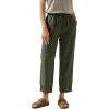 image:imageAcelitt Women Drawstring Elastic Waist Pants with Pockets SXXLDark Green