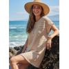image:imageAcelitt Women Swim Cover upSXXLBeige