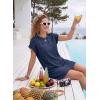 image:imageAcelitt Women Swim Cover upSXXLBlue
