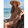 image:imageAcelitt Women Swim Cover upSXXLBrown