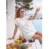 image:imageAcelitt Women Swim Cover upSXXLWhite
