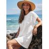 image:imageAcelitt Women Swim Cover upSXXLWhite