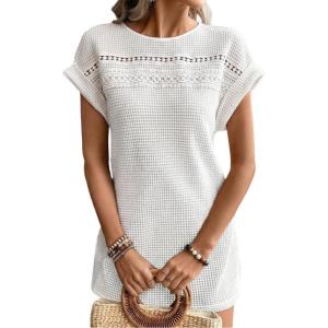 image:imageAcelitt Women Swim Cover upSXXLWhite