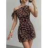 image:imageAcelitt Womens Summer Floral Off Shoulder DressSXXLLeopard