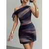image:imageAcelitt Womens Summer Floral Off Shoulder DressSXXLTie Dye