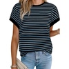 Z-black and Blue Striped